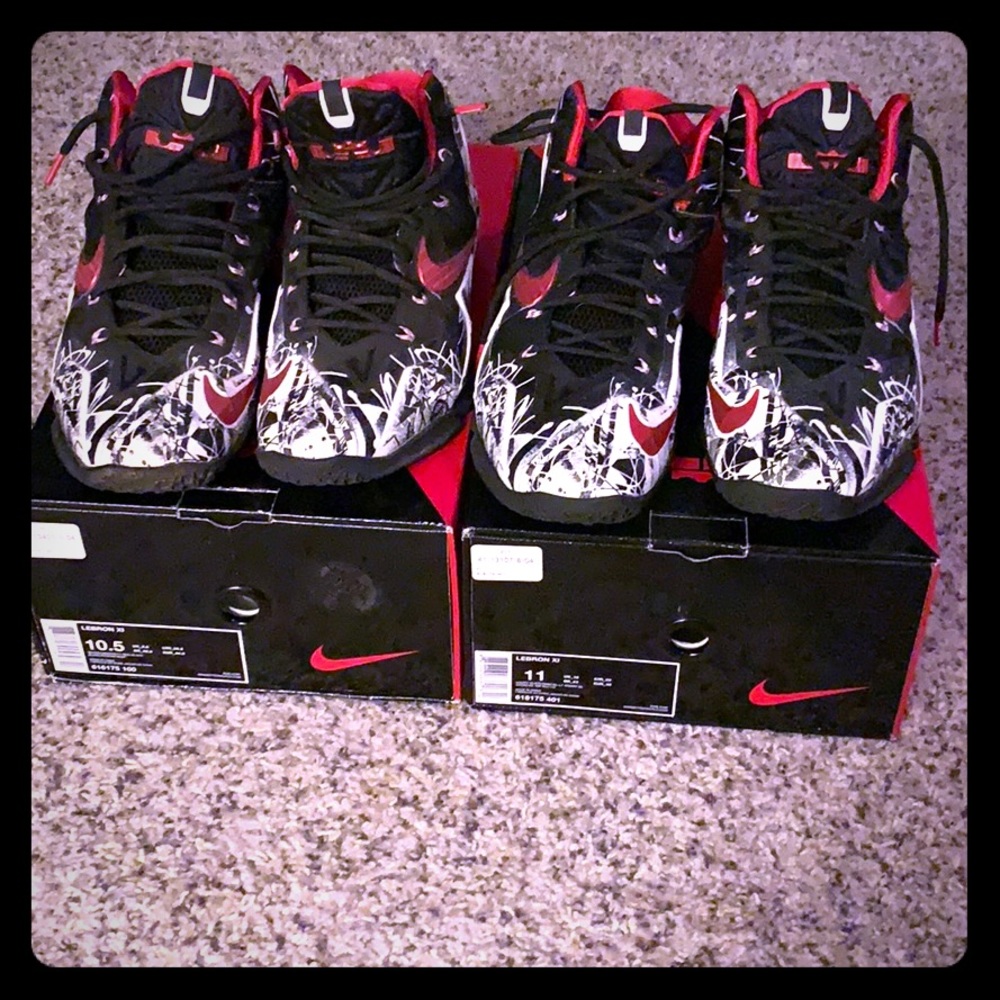 Lebron 11 Graffiti Basketball Shoes